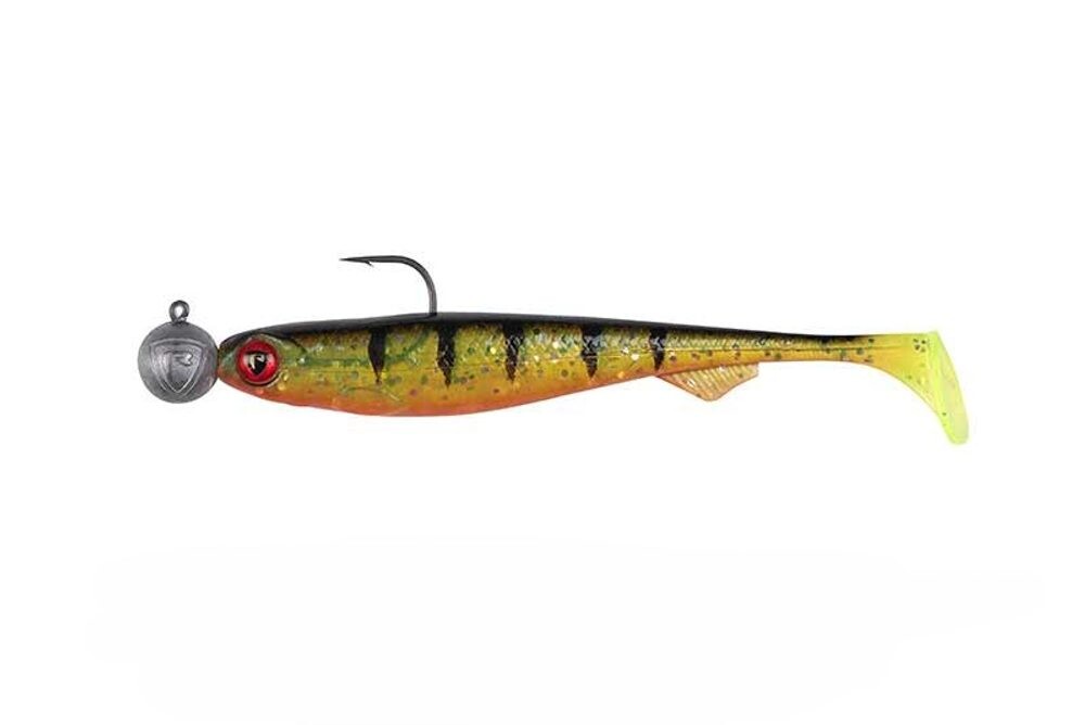 Fox Rage Gumová nástraha Bulk Loaded Slick Shad UV Perch - 11cm 3/0 12g