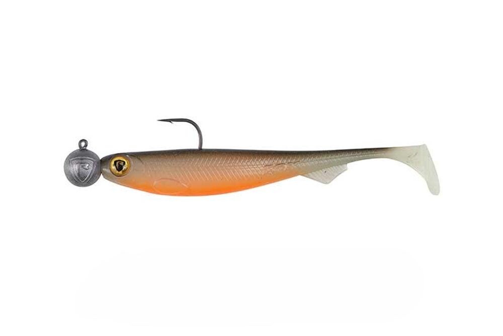 Fox Rage Gumová nástraha Bulk Loaded Slick Shad UV Hot Olive - 11cm 3/0 12g