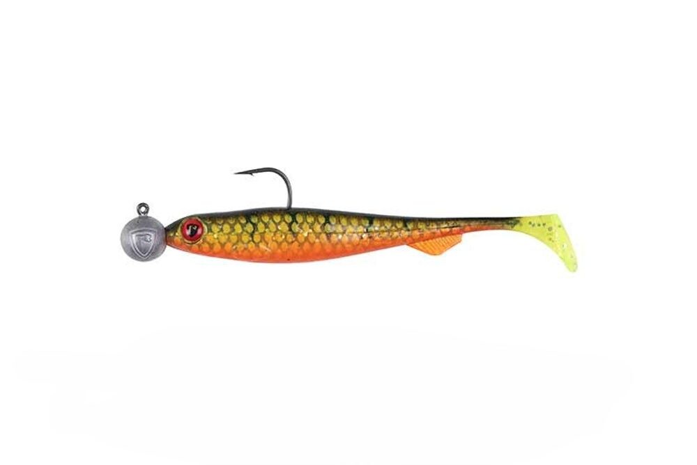 Fox Rage Gumová nástraha Bulk Loaded Slick Shad UV Natural Perch - 11cm 3/0 12g