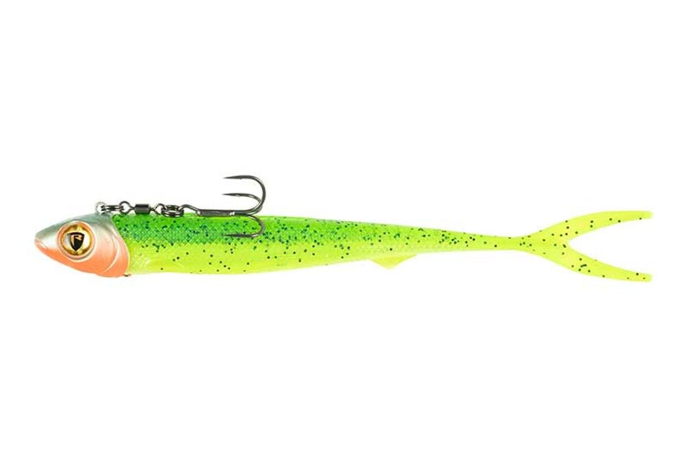 Fox Rage Gumová nástraha Pelagic Ready Rig Slick Finesse Lemon Tiger - 16cm  40g