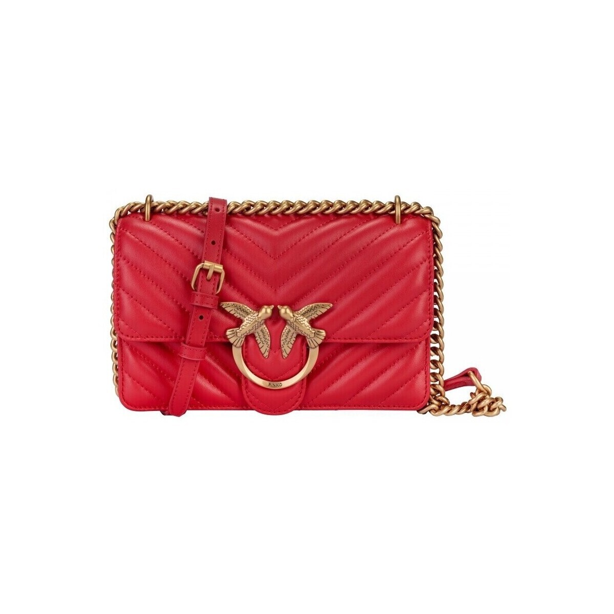 Pinko  Mini Icon Rosso  Červená