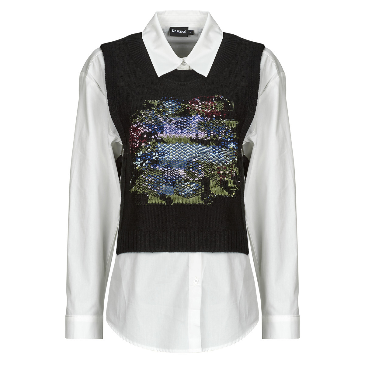 Desigual  CHALECO  ruznobarevne