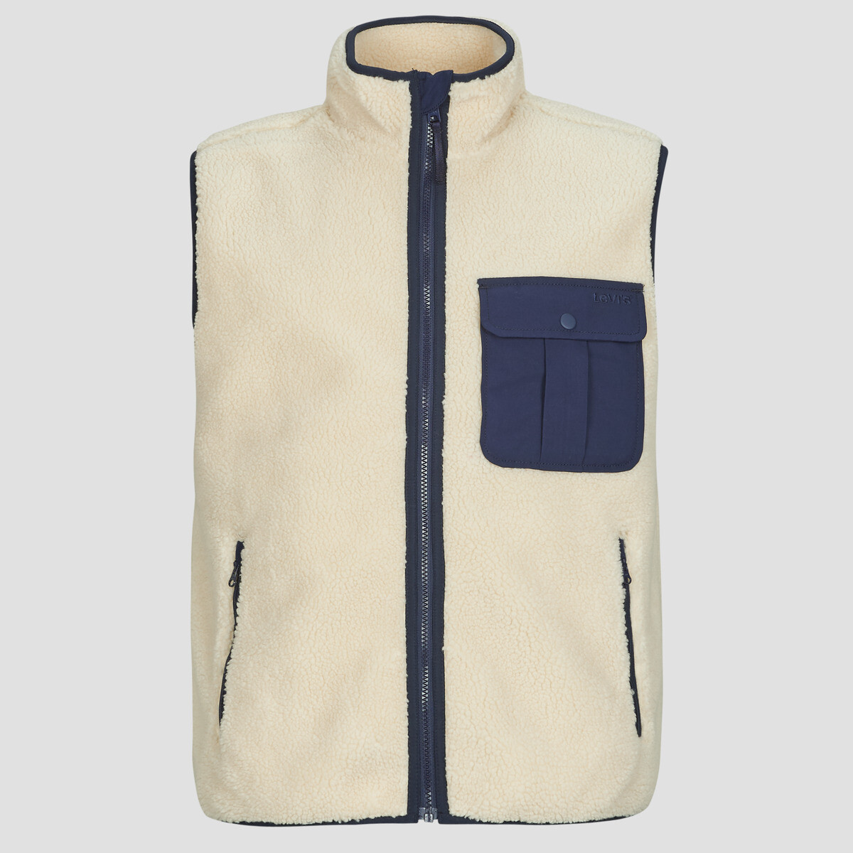 Levis  JOONIE SHERPA VEST  Béžová