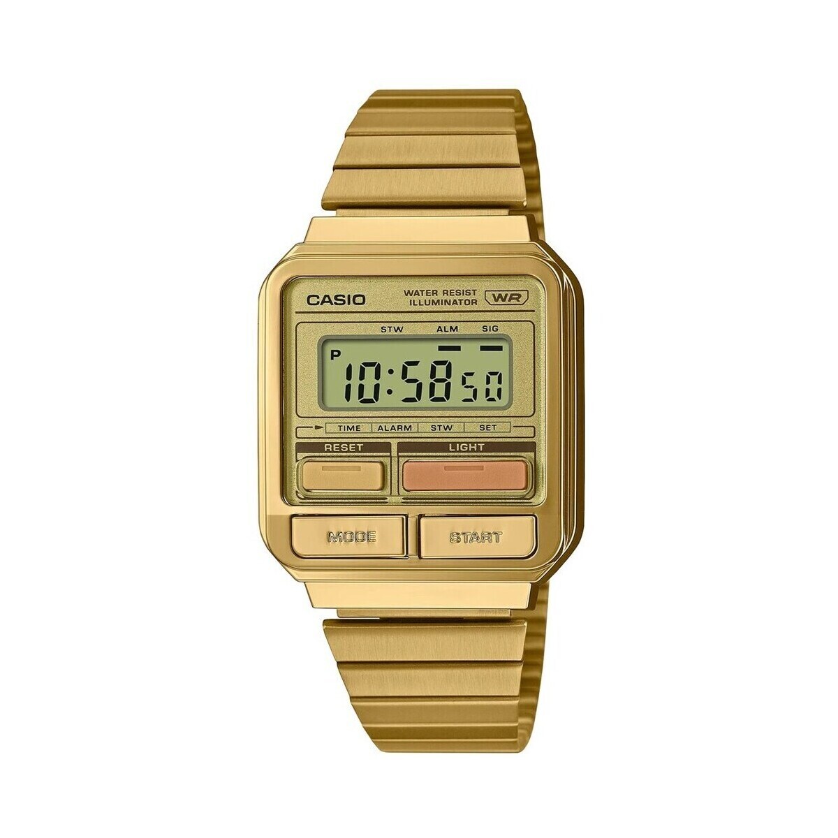 Casio  a120weg9aef  Zlatá