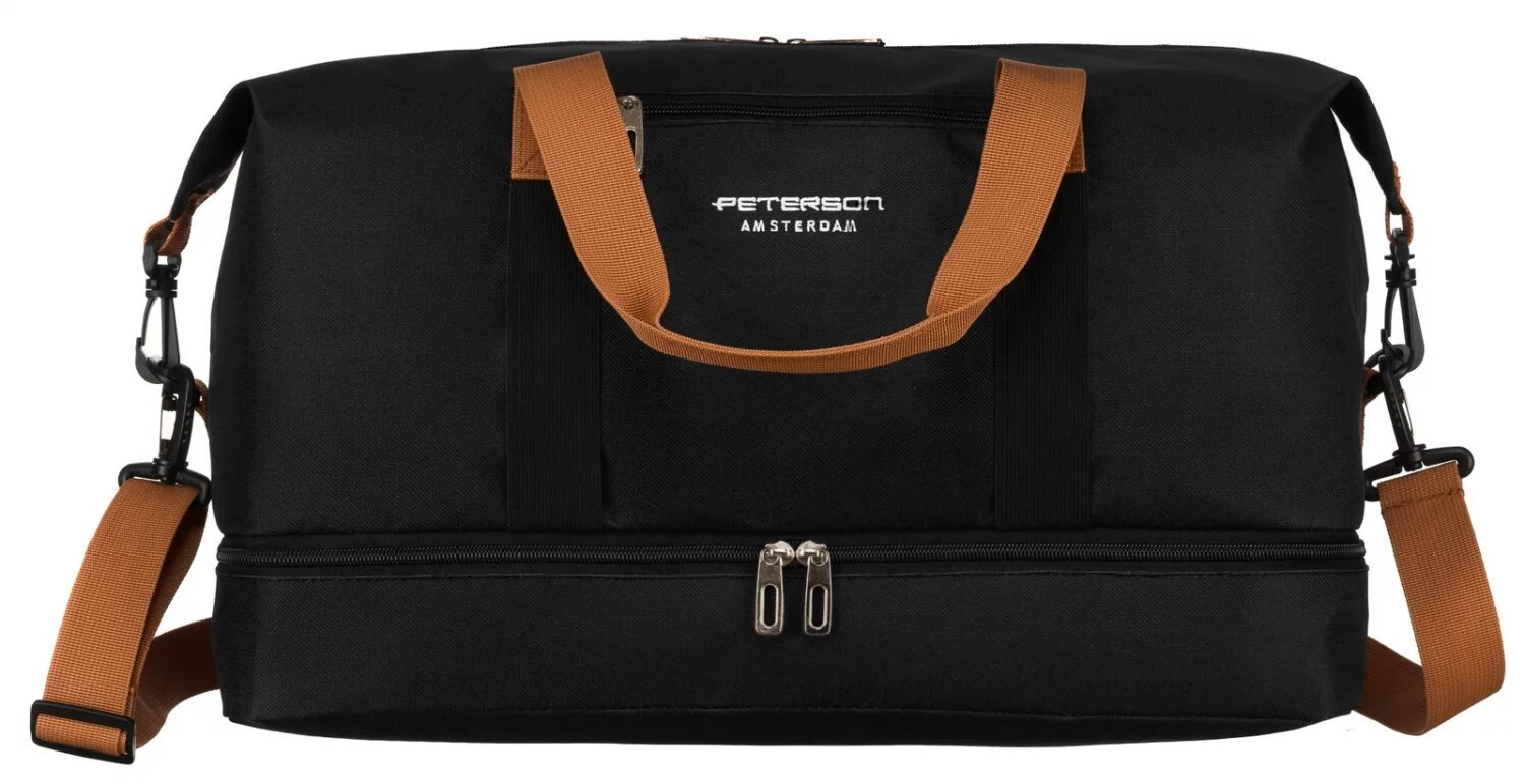 Prostorná cestovní taška Willow, černá