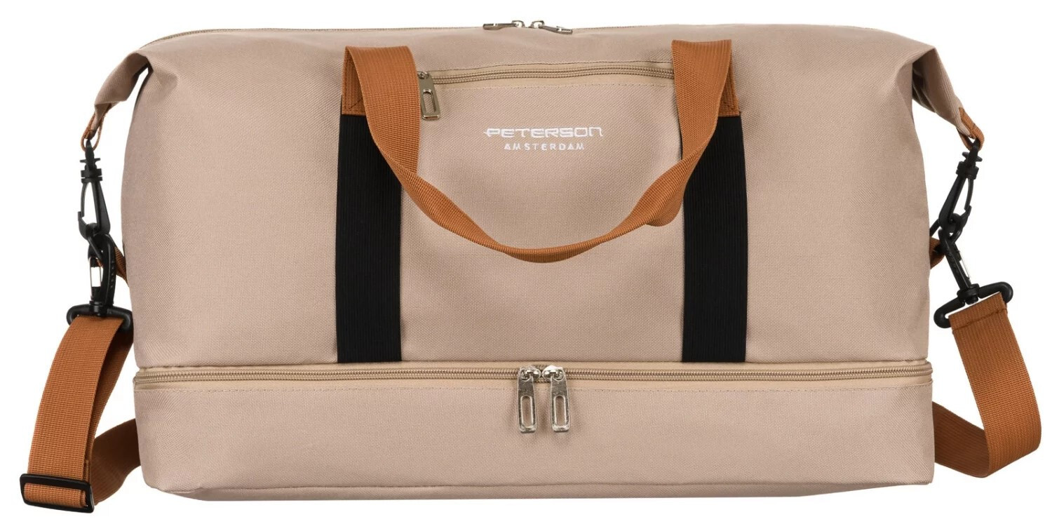 Prostorná cestovní taška Willow, béžová