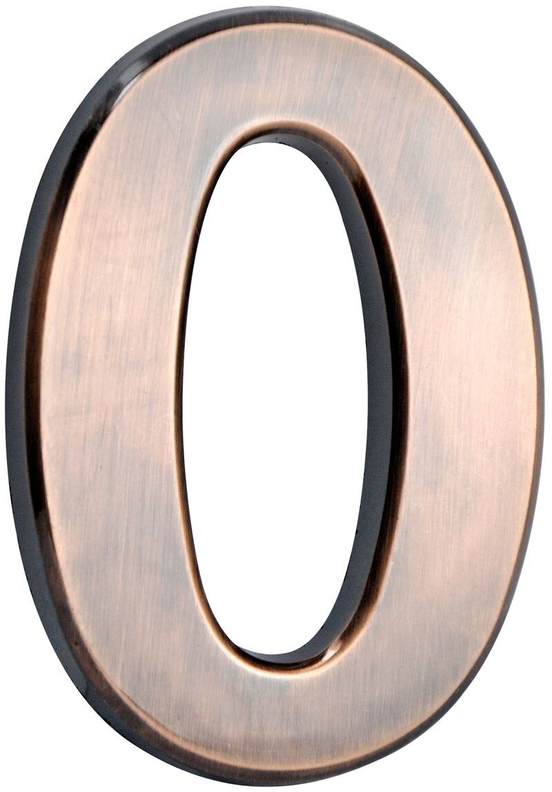 KOZÁČEK Číslo domovní samolepící ABS 70x100mm bronz #0