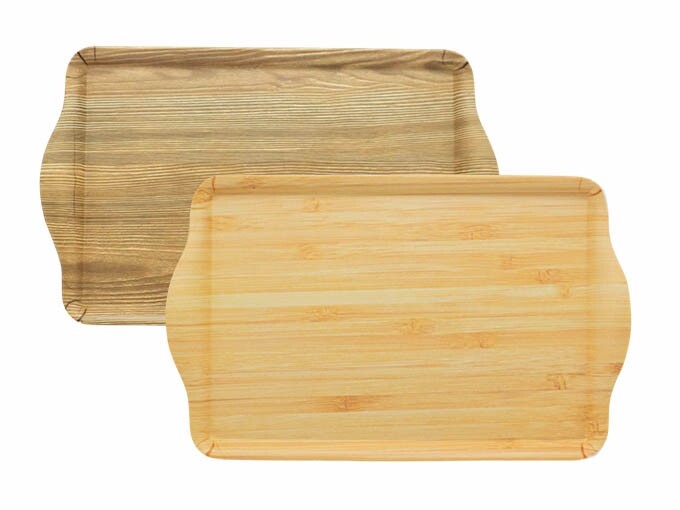 TRAGAR Podnos PH 40x24cm  WOODEN, mix