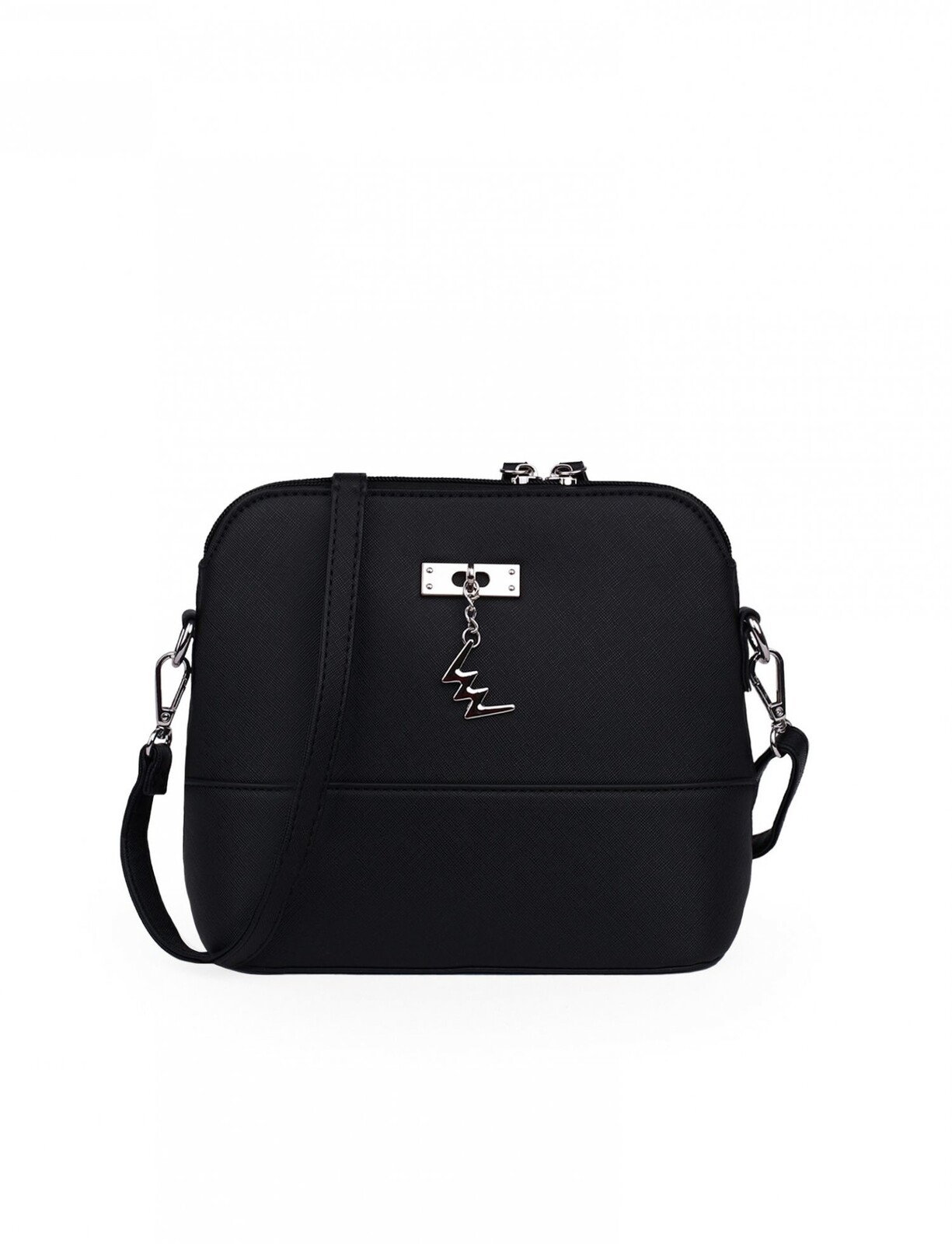 Dámská crossbody kabelka VUCH Cara smooth black, černá