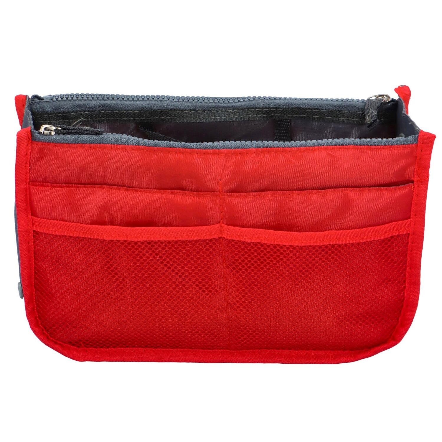 Praktická dámská kosmetická taška Jaffrina, červená