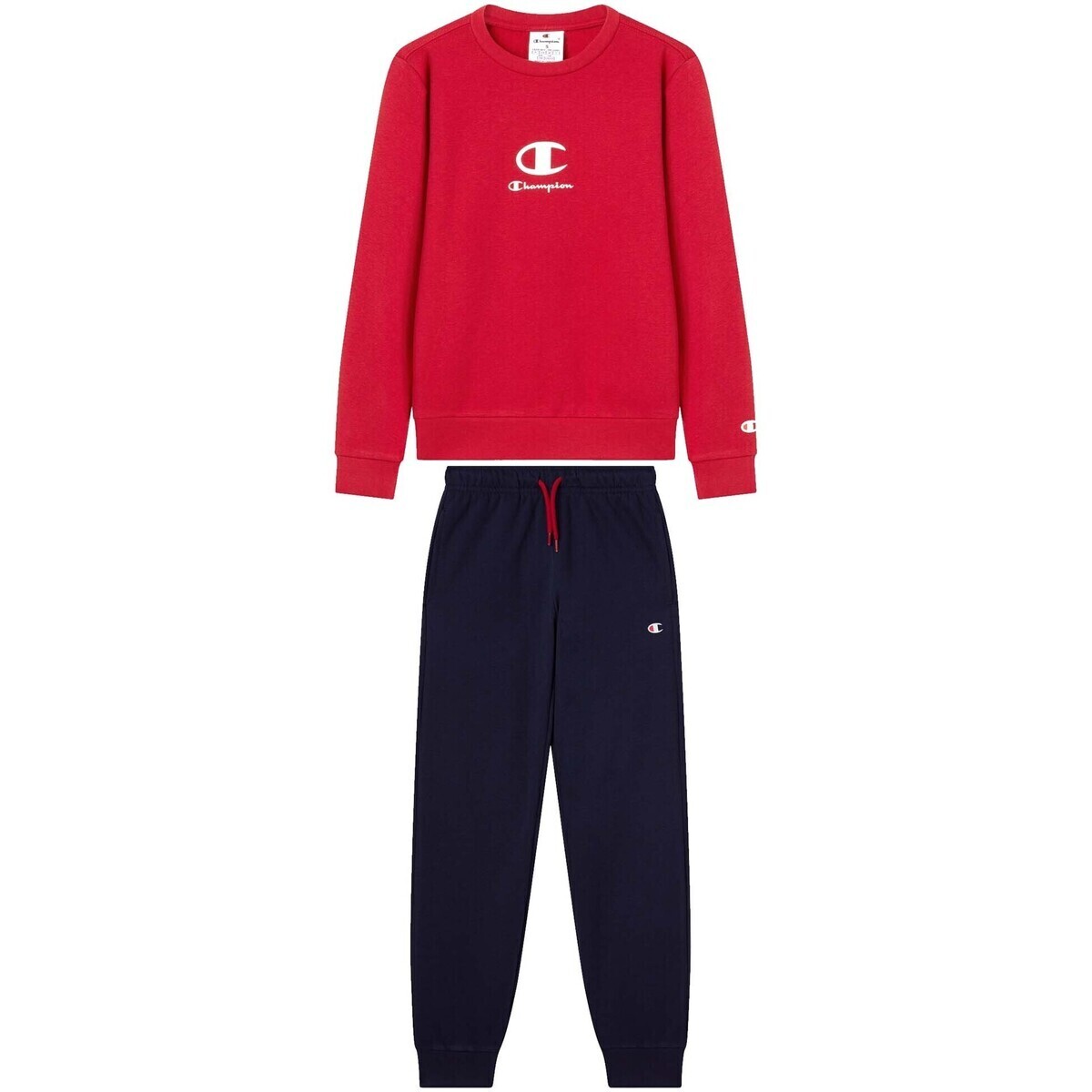 Champion  Crewneck Sweatsuit  Červená