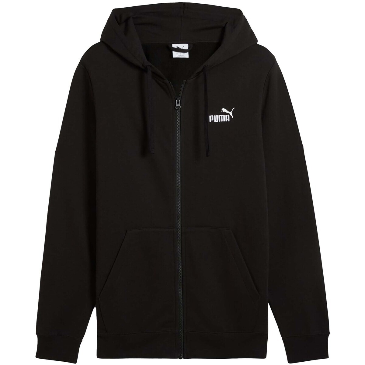 Puma  Ess No. 1 Logo Full-Zip Hoodie Fl  Černá
