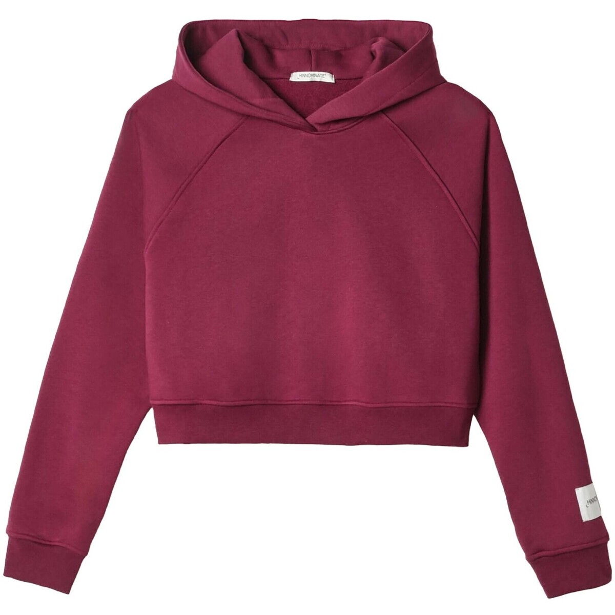 Hinnominate  Cappuccio A Scatoletta Con Manica Raglan  Červená