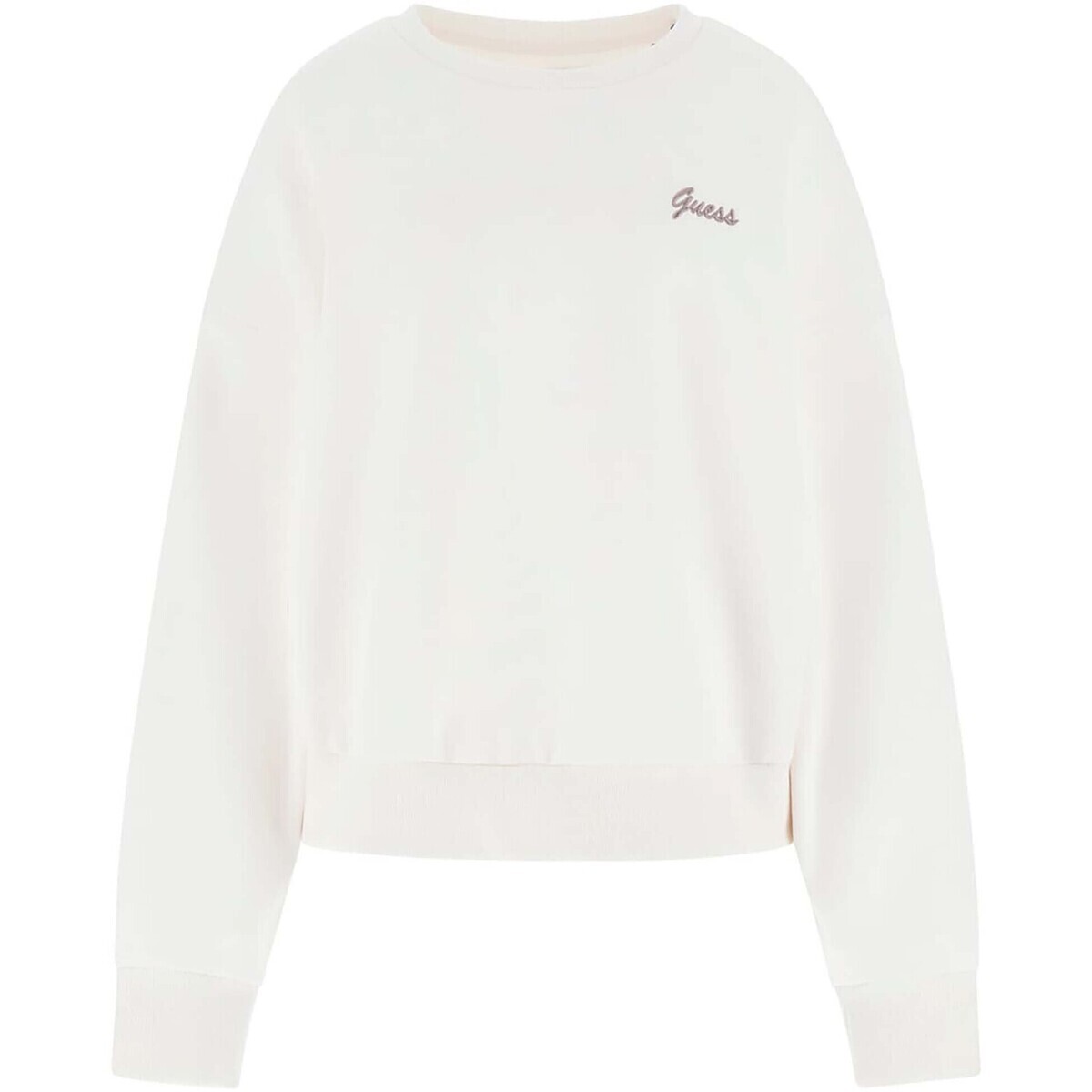 Guess  Fabia Cn Sweatshirt  Bílá