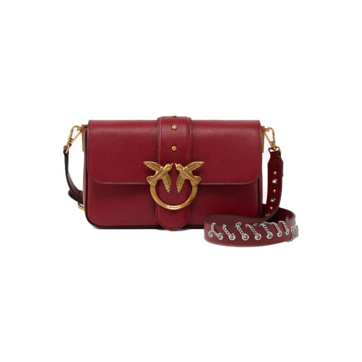 Pinko  LOVE ONE MINI SLOUCHY  Červená