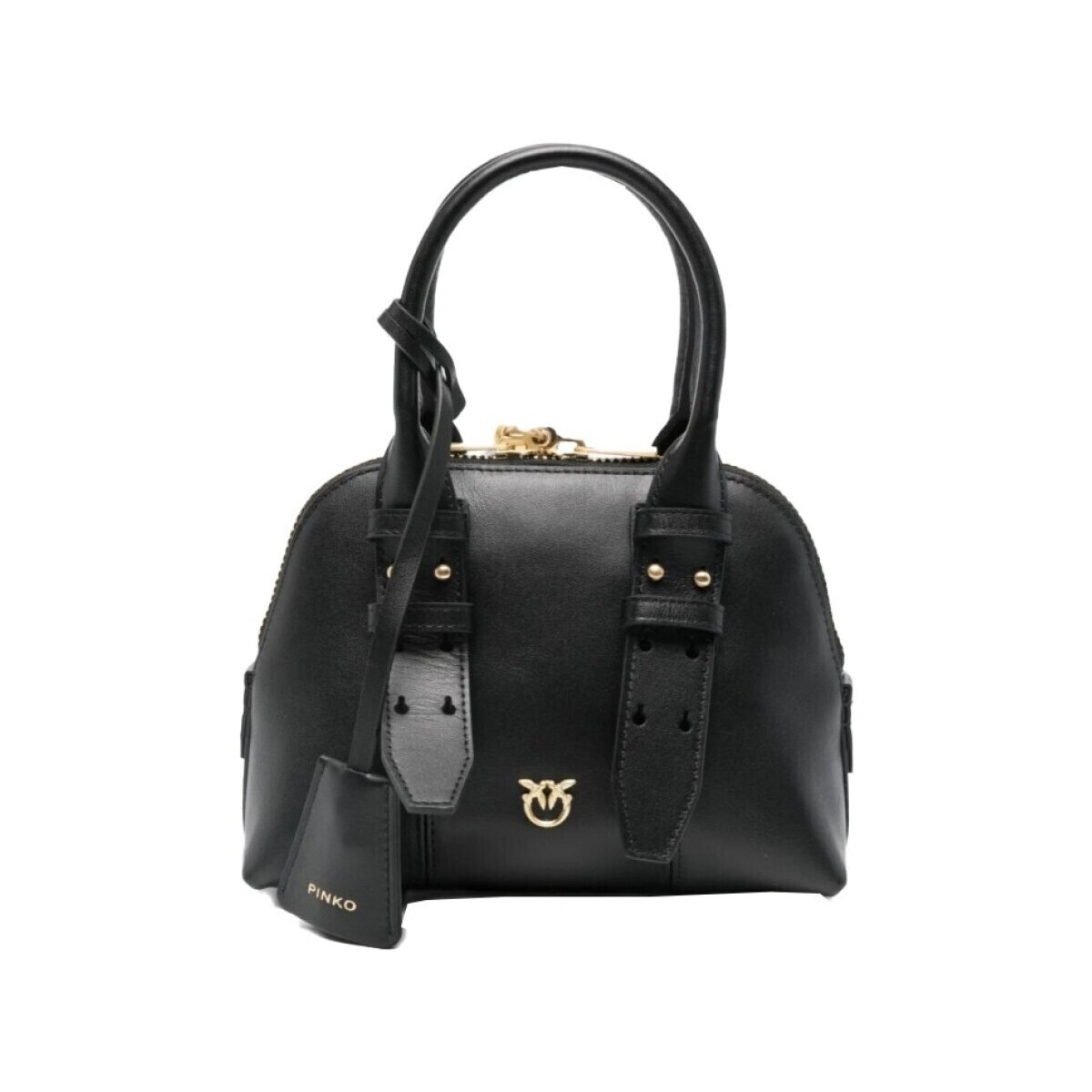 Pinko  A0QO BOWLING BAG ZIP MINI VI  Černá