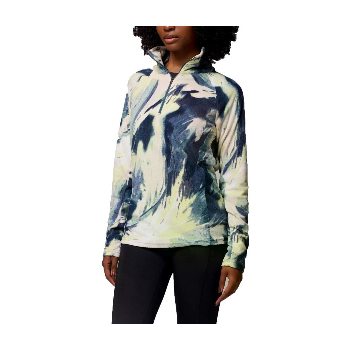 Columbia  GLACIAL IV PRINT 1/2 ZIP  ruznobarevne
