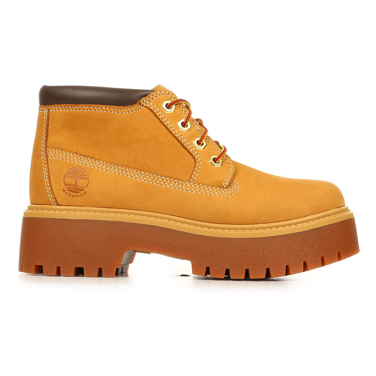 Timberland  Stone Street Mid Lace Waterproof  Hnědá