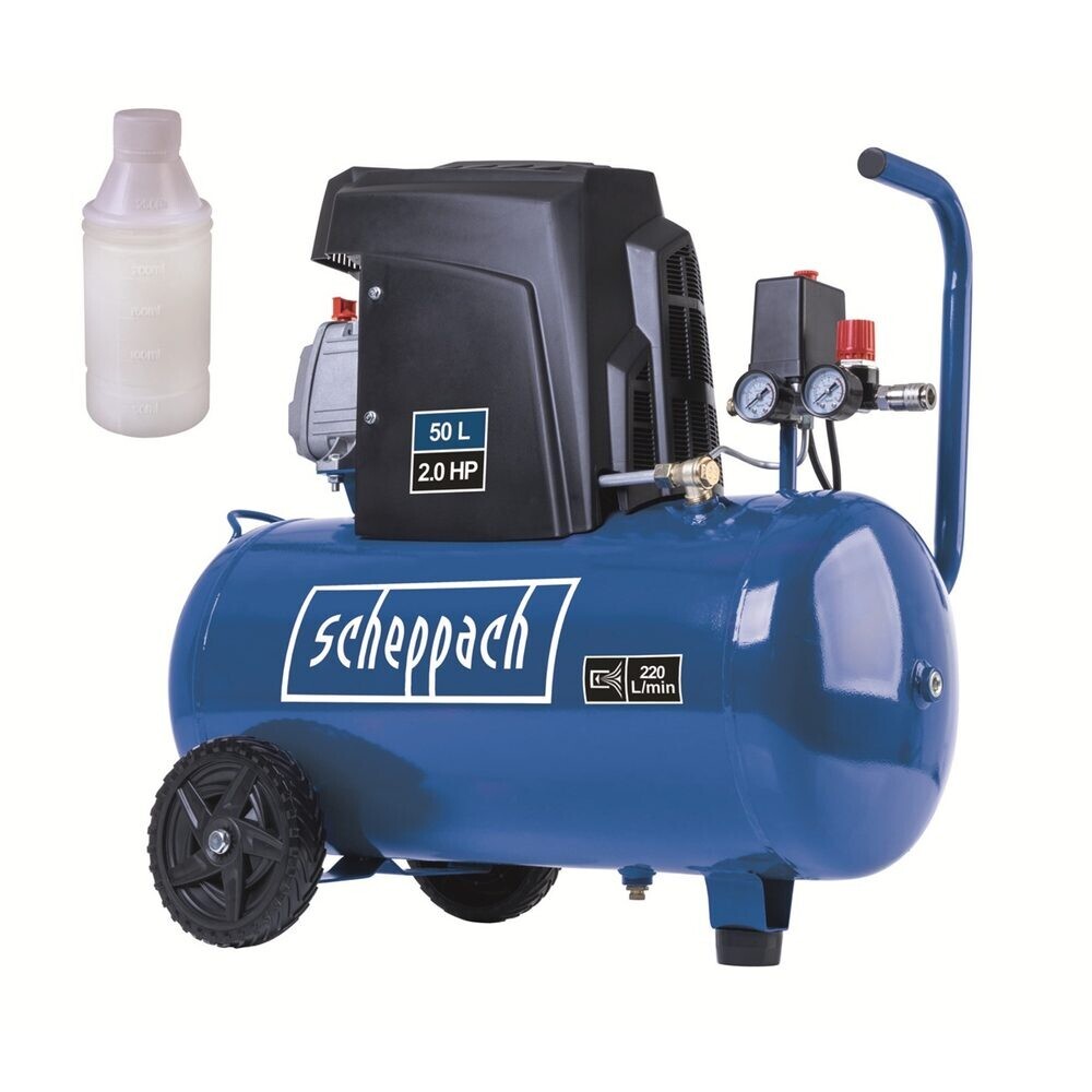 Elektrický olejový kompresor Scheppach HC 65