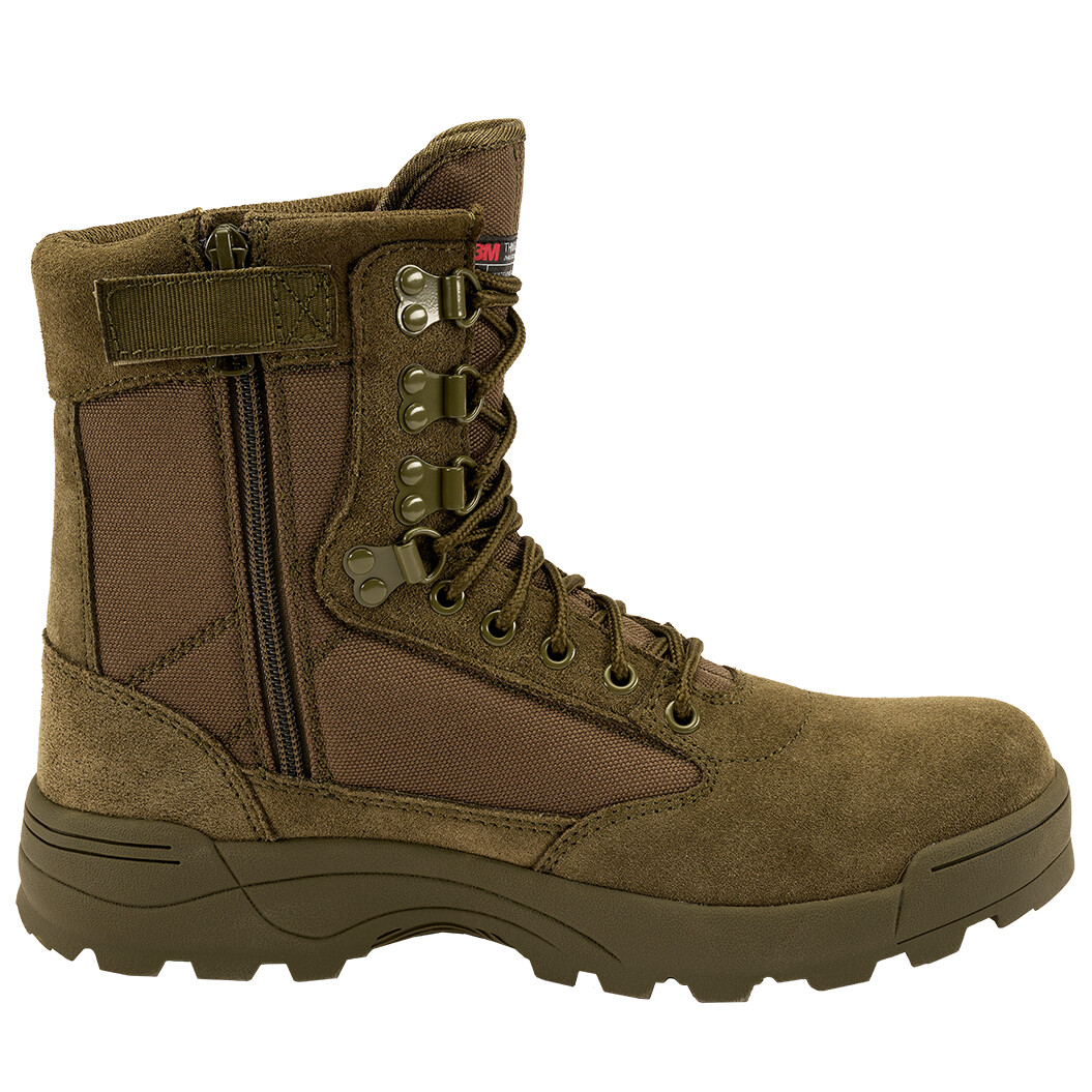 Boty Brandit Tactical Boot Zipper - olivové, 46
