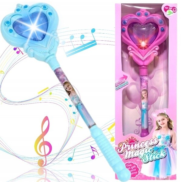 Kouzelné žezlo Princess Magic - fialová