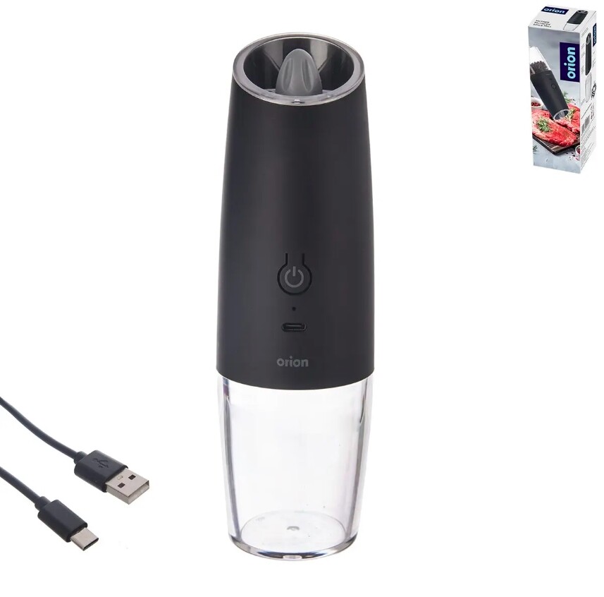 ORION Mlýnek koření elektro USB s LED