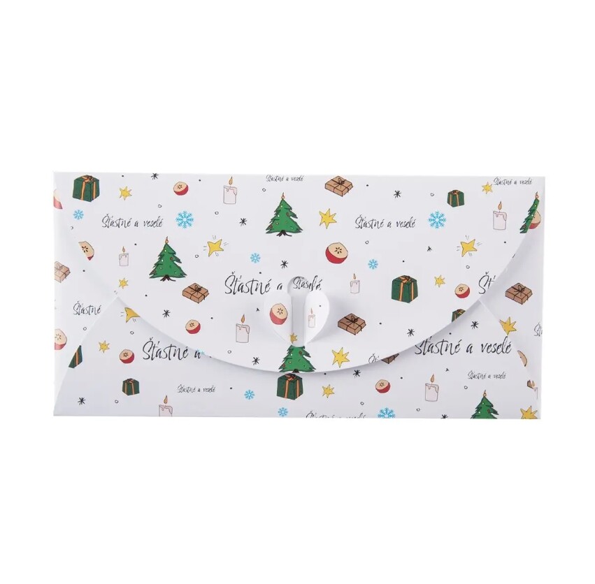 ORION Obálka papírová  ŠTASTNÉ A VESELÉ