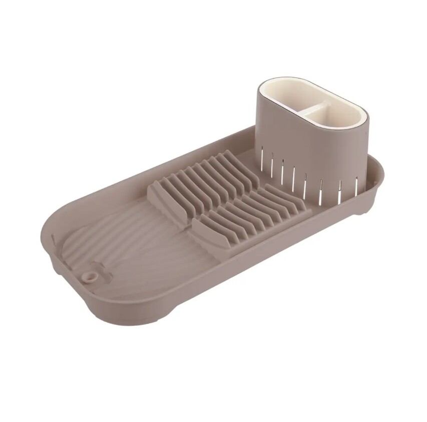 ORION Odkapávač nádobí plast  STUDIO BEIGE hnědá