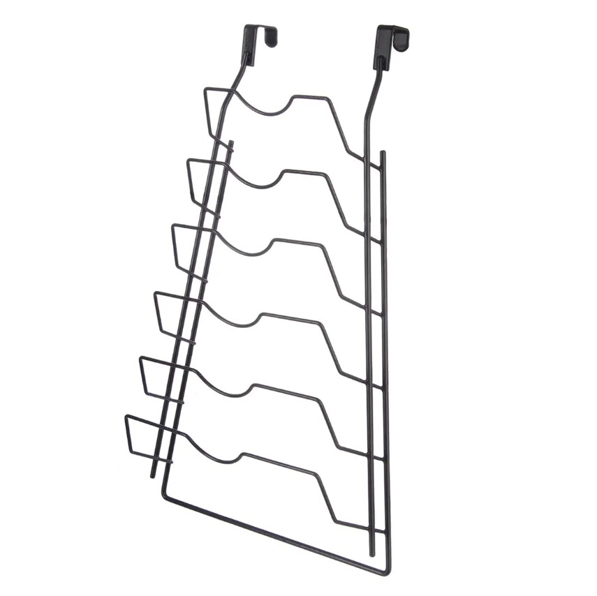 ORION Stojan odkladač 6 poklic / prkének černý  RADKA