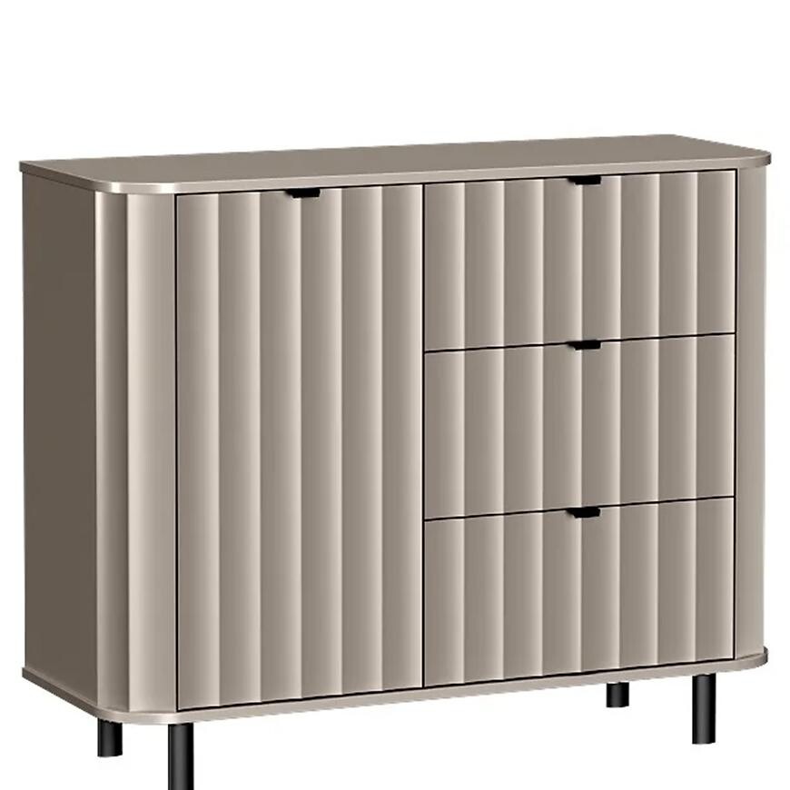 Komoda Novado 3NV 110 clay gray