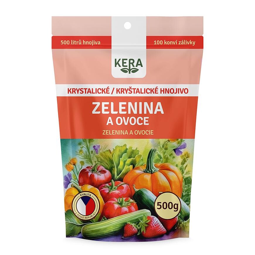 Krystalické hnojivo zelenina a ovoce 500 g