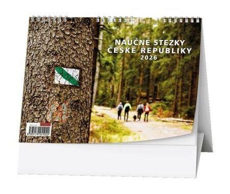 Kalendář stolní týdenní Naučné stezsky ČR