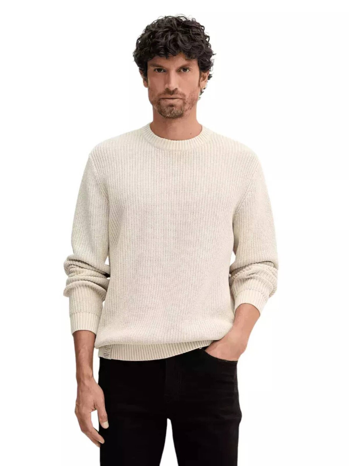 Pepe Jeans pánský béžový svetr PM7000022839 L