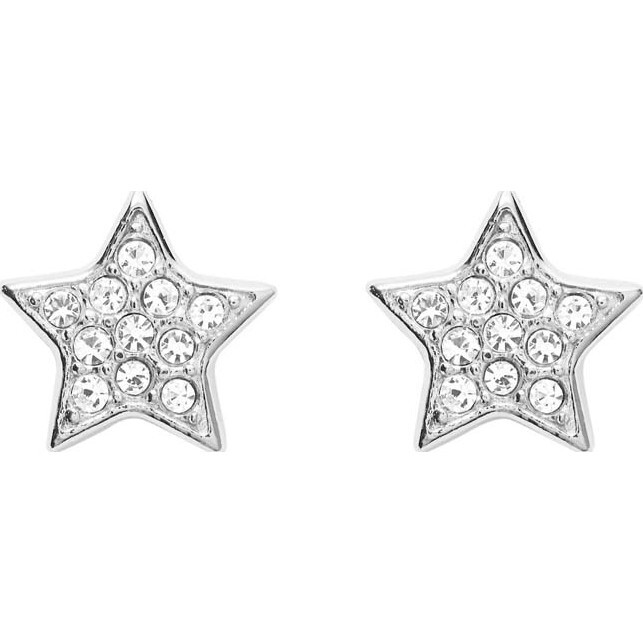 Fossil Slušivé ocelové náušnice Hvězdičky JOF00292040