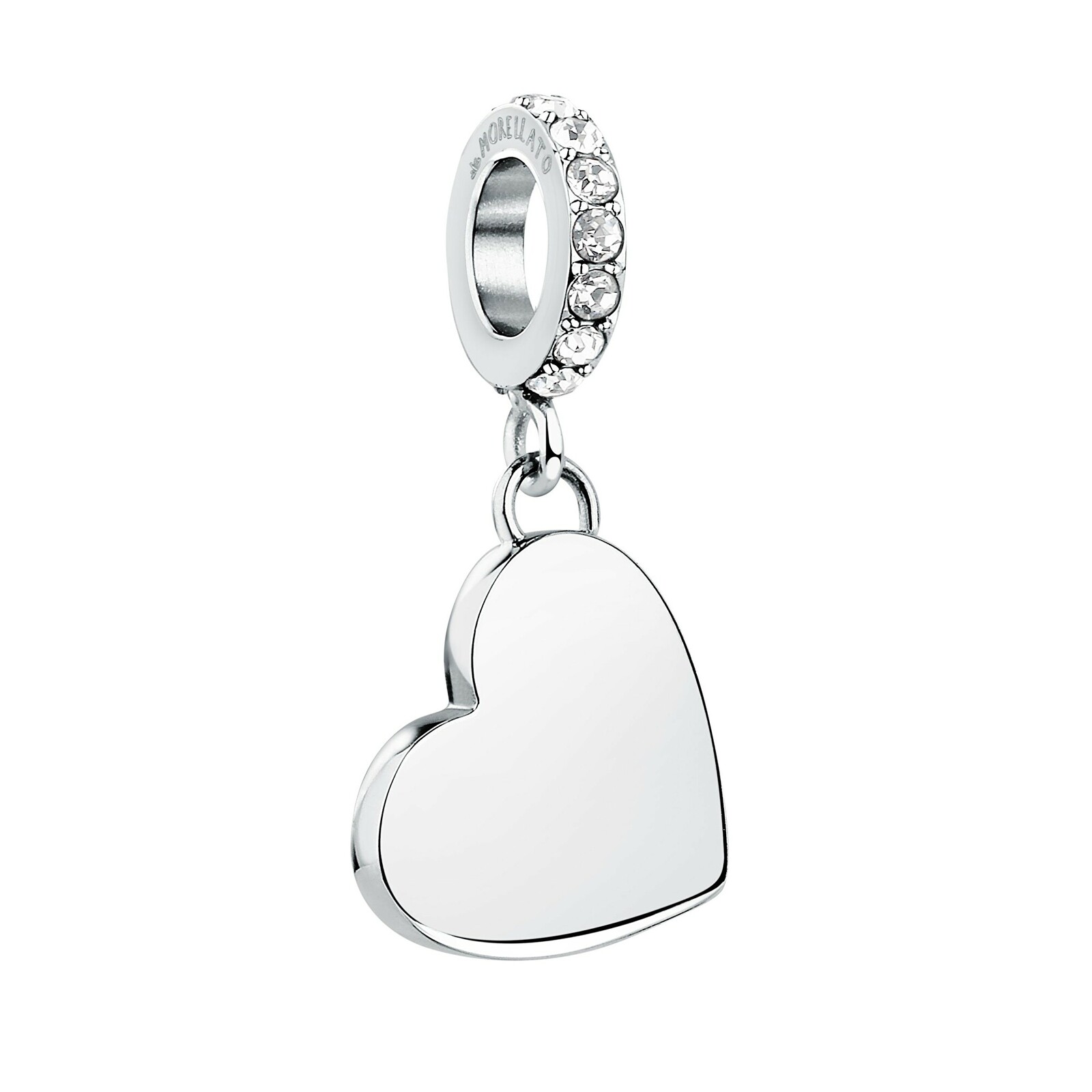 Morellato Ocelový přívěsek Srdce s krystaly SCZ1406