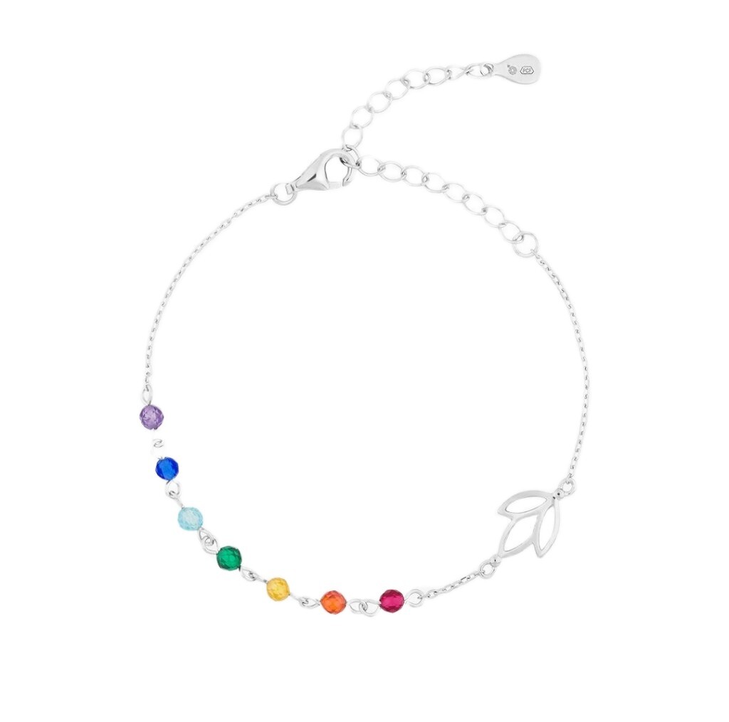 Preciosa Stříbrný náramek s kubickou zirkonií Preciosa Zen Spotlight 5457 70