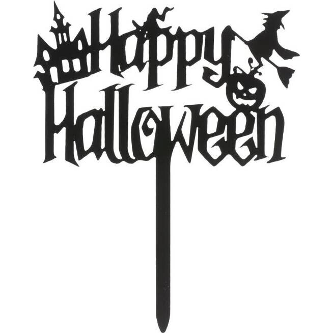 Zápich happy halloween - Dekora
