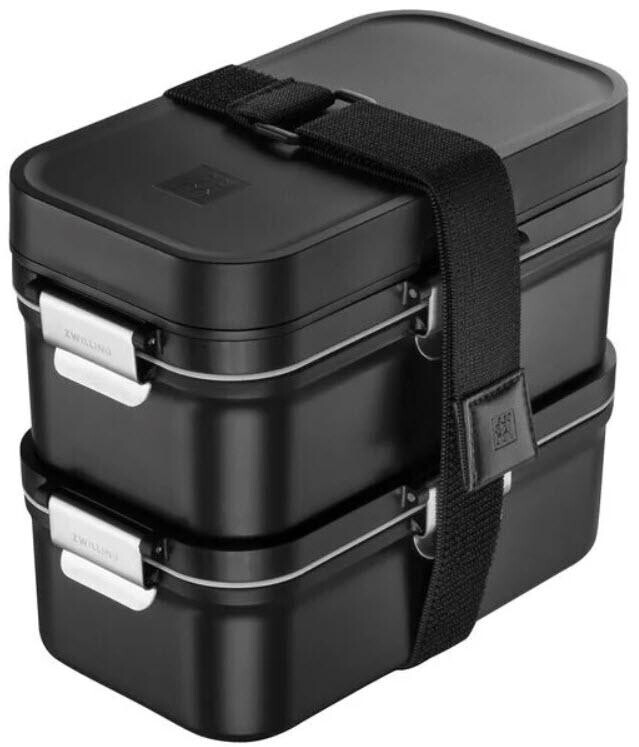 Zwilling obědový box TO GO Fresh & Save s vakuovacími dózami, černá 1030913