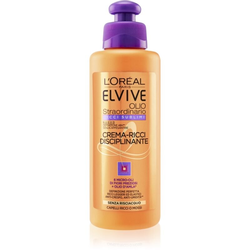 L’Oréal Paris Elseve Extraordinary Sublime Curls Oil hloubková výživa pro kudrnaté vlasy 200 ml