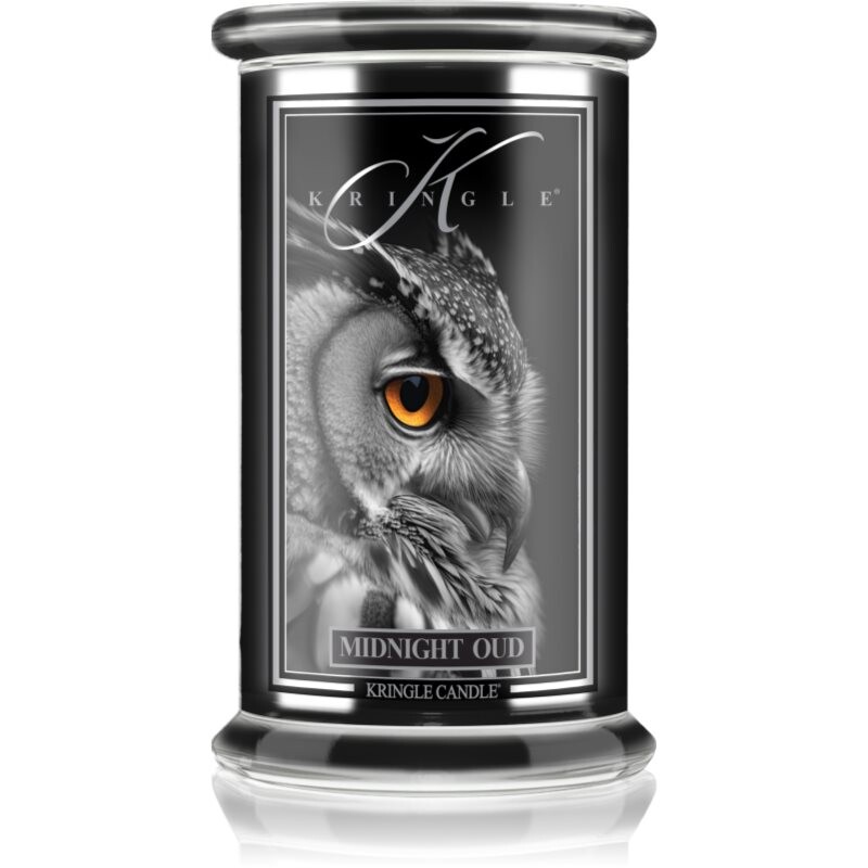 Kringle Candle Midnight Oud vonná svíčka 623 g