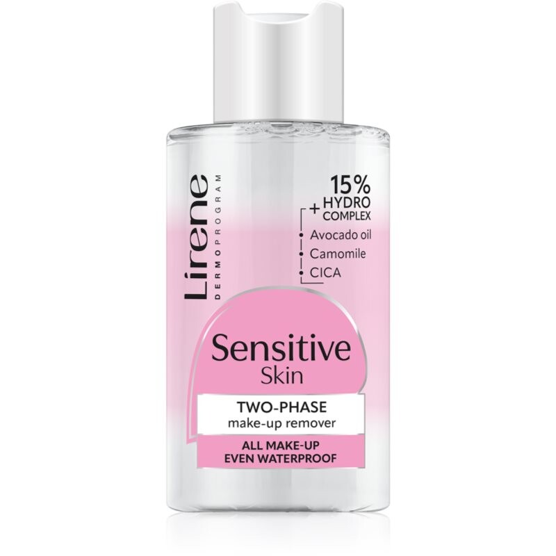 Lirene Sensitive skin dvoufázová micelární voda pro citlivou pleť 125 ml