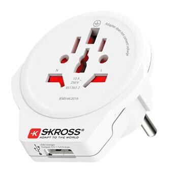 SKROSS Cestovní adaptér 