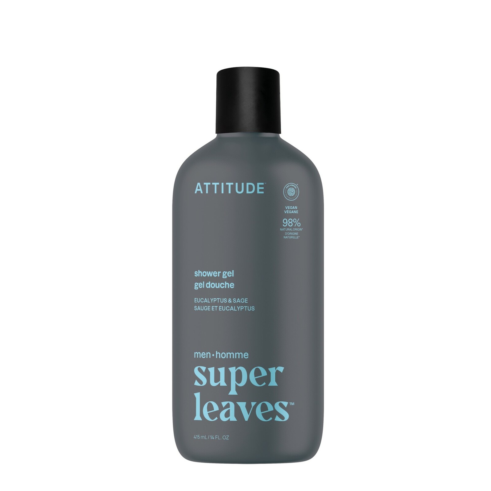 Attitude Pánský sprchový gel Super Leaves Eukalyptus & Sage (Shower Gel) 415 ml