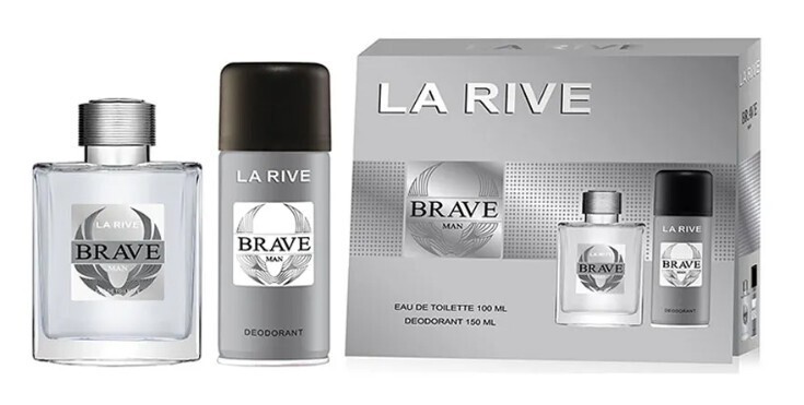 La Rive Brave Man - EDT 100 ml + deodorant ve spreji 150 ml