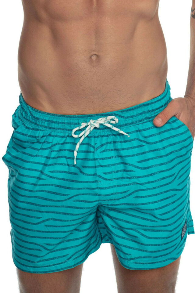 Pánské plavky 41323 Zap - HENDERSON - L - zelená