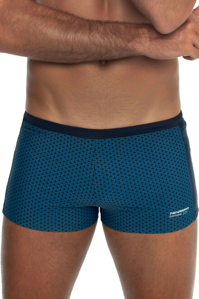 Pánské plavky 41319 Zerg - HENDERSON - XXL - tmavě modrá
