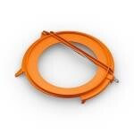 STIHL 4119 790 3901 – ochranný přepravní kryt pilového kotouče na křovinořez, pr. 225 mm