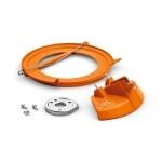 STIHL 4147 007 1008 – sada krytů pilového kotouče na křovinořez, pr. 200 mm