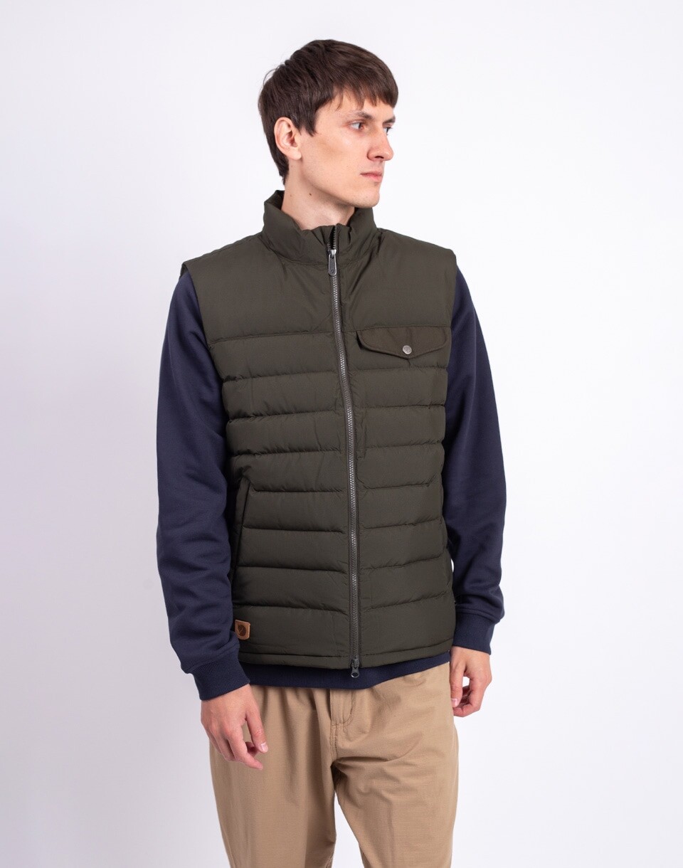 Fjällräven Greenland Down Liner Vest M 662 Deep Forest S