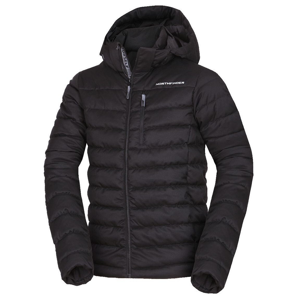 Pánská zimní bunda Northfinder Milosh Velikost: L / Barva: černá